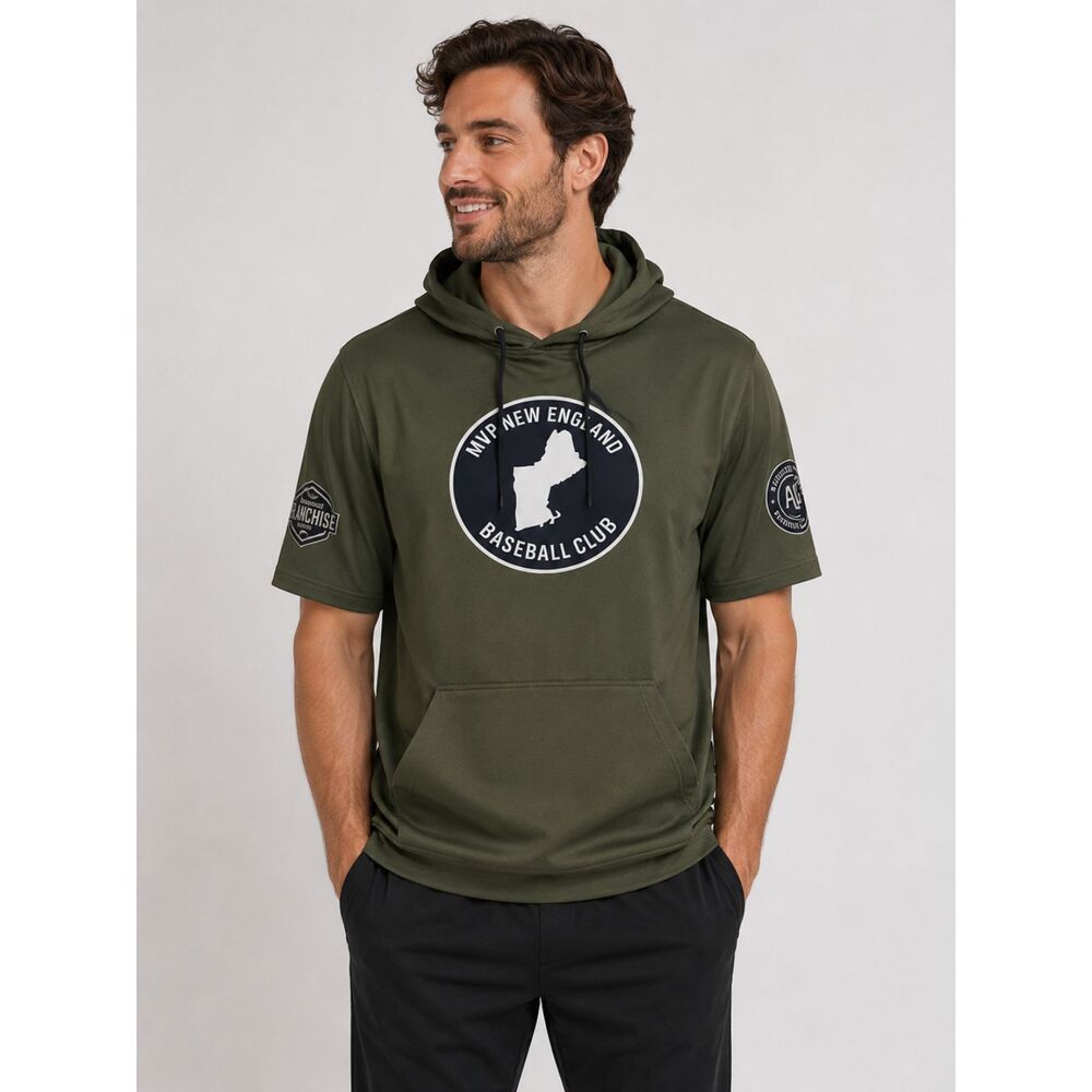 Marucci MVP New England Baseball Club Tech Tee Hoodie XL NWT
